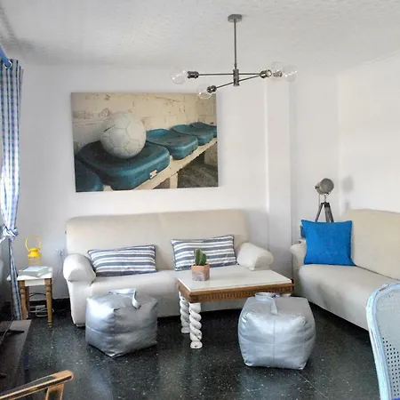 Apartamento Bienvenido A Gandia! 150 M De La Playa Para 6 Personas *